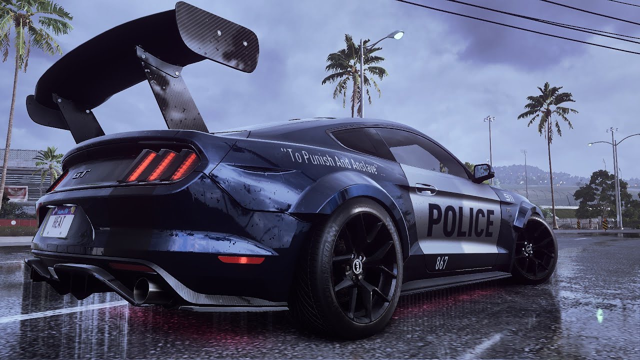 Transformers Last Knight Barricade :- Need For Speed Heat Ford Mustang GT 2015 custom build.