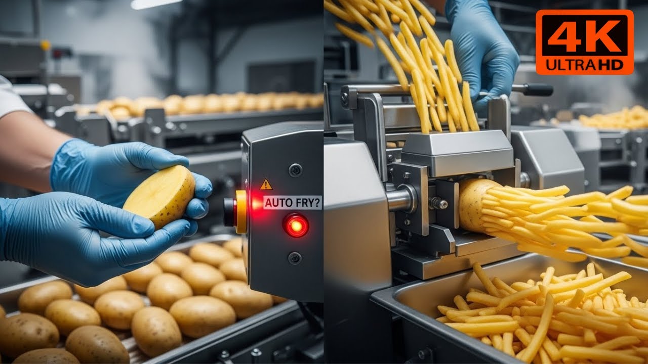 French Fries Factory: Amazing Production Process (Full Process)