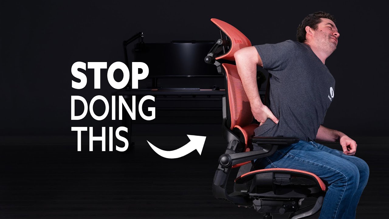 10 Chair Tips That IMPROVE Comfort Sitting 8+ Hours a Day