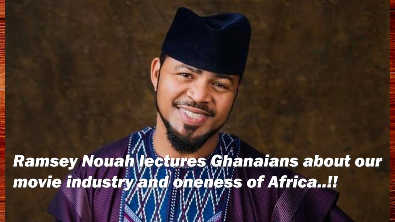 Watch Ramsey Nouah's advise to the Ghana movie industry as he lectures them on Unity.!!!