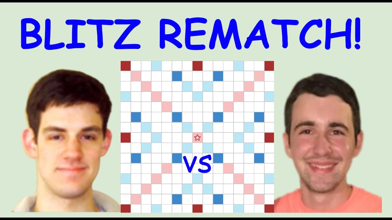 Blitz Scrabble rematch vs. Joey Mallick!