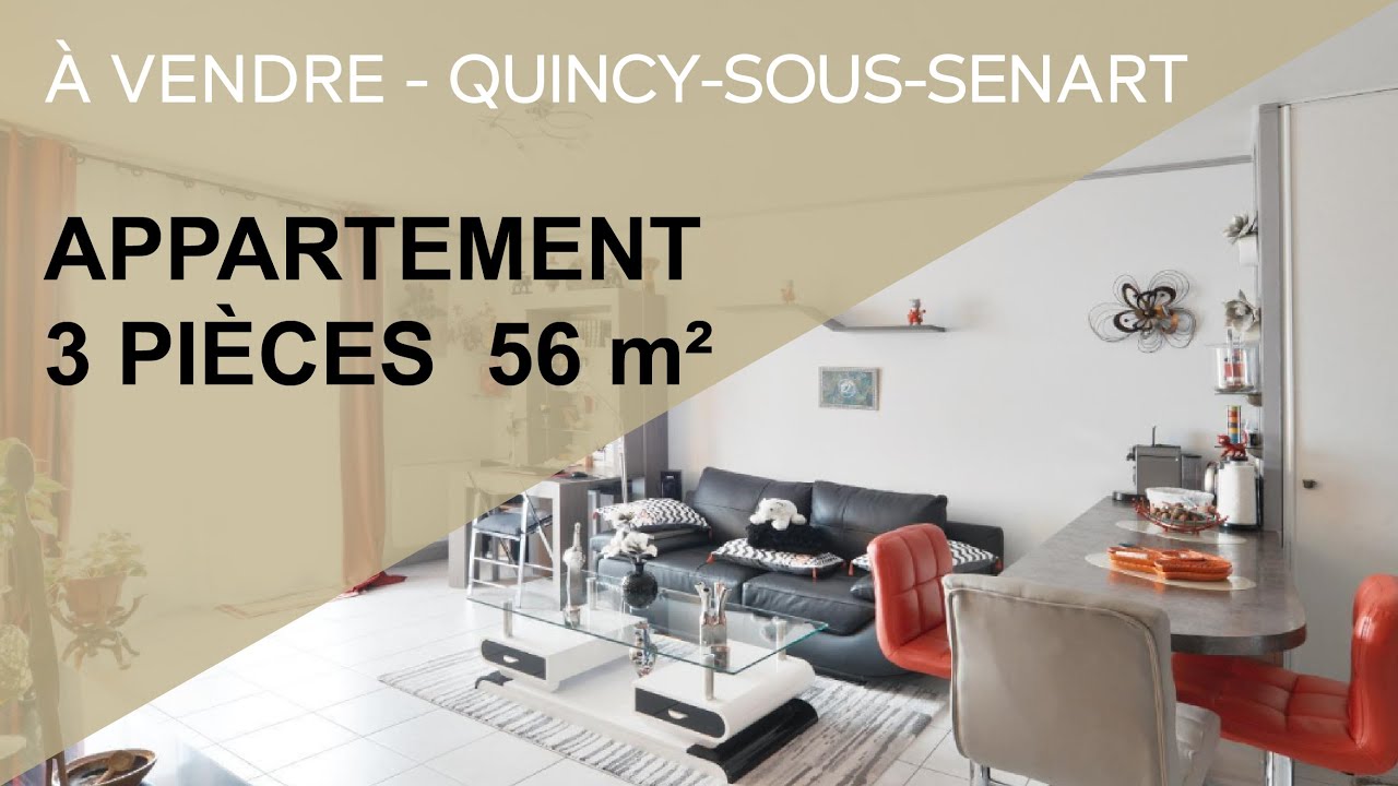 Appartement F3 56 m2 - Quincy-sous-Sénart - Île de France - à vendre