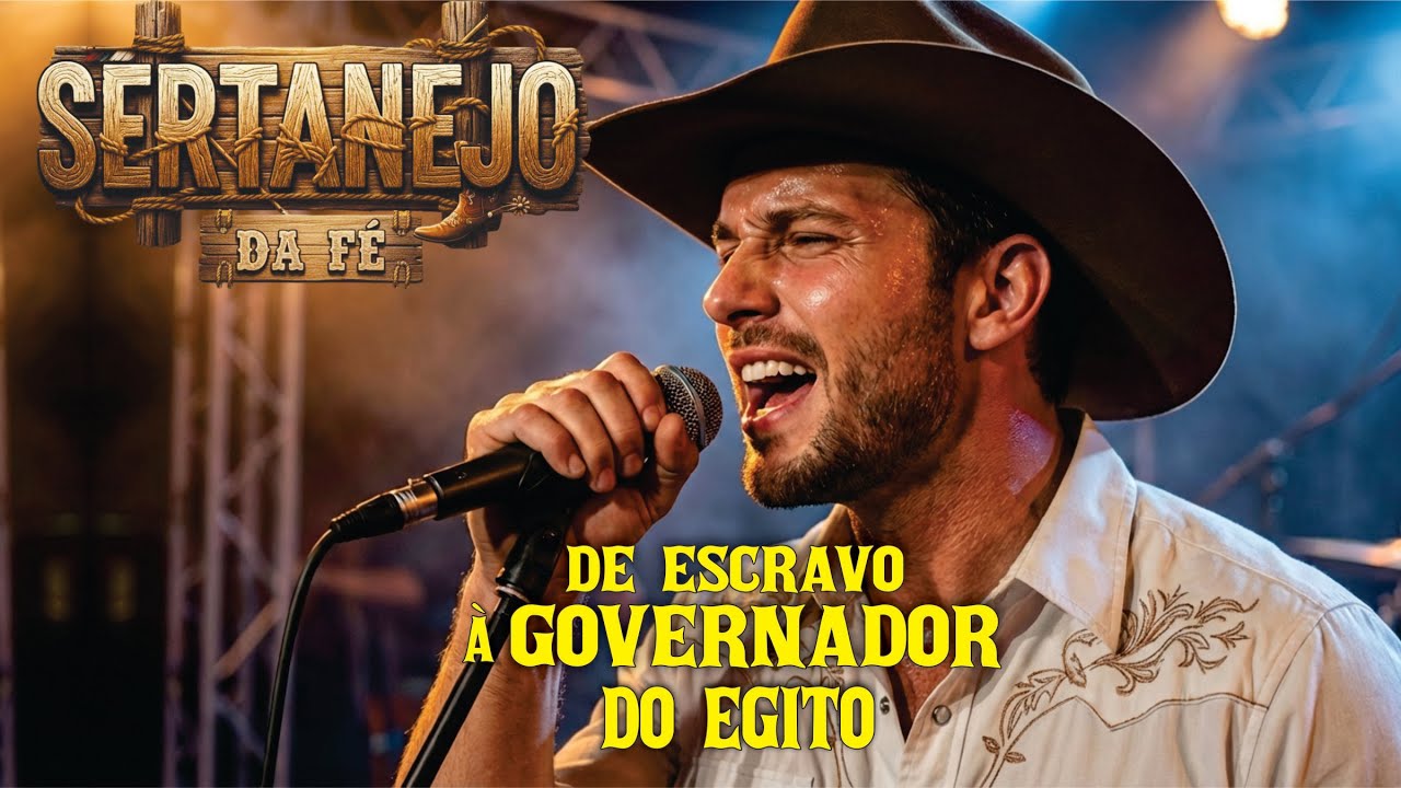 De Escravo a Governador do Egito #sertanejogospel #historiabiblica  #sertanejo #josedoegito