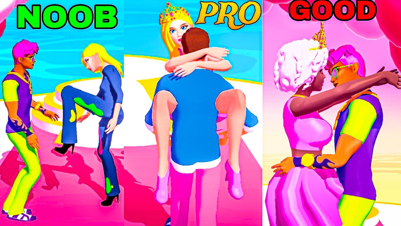 NOOB vs PRO vs GOOD in Bestie Wars 