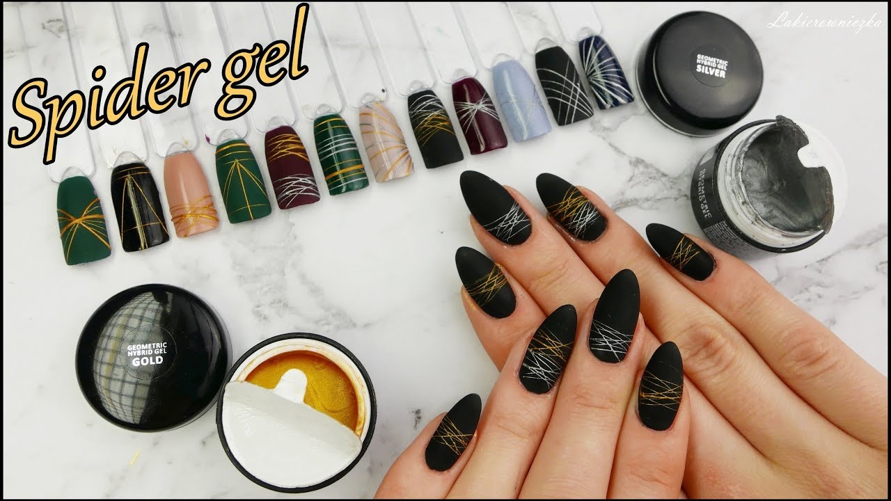Spider gel- najtańsze żele do zdobień Silcare- Lakierowniczka