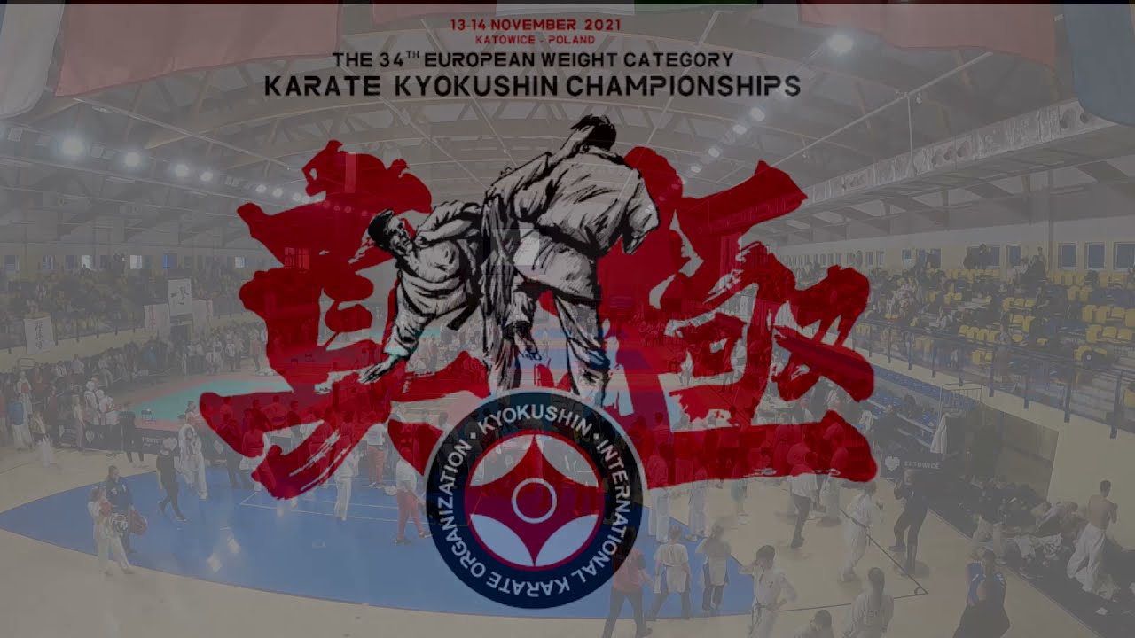 34 Wagowe Mistrzostwa Europy Karate Kyokushin, 13-14.11.2021, Katowice
