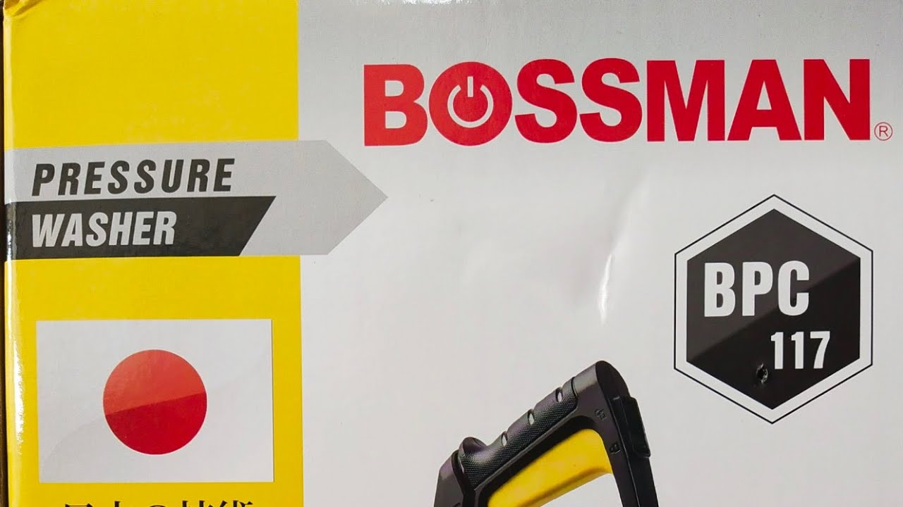 Bossman water jet bpc 117/cara pasang water jet Bossman
