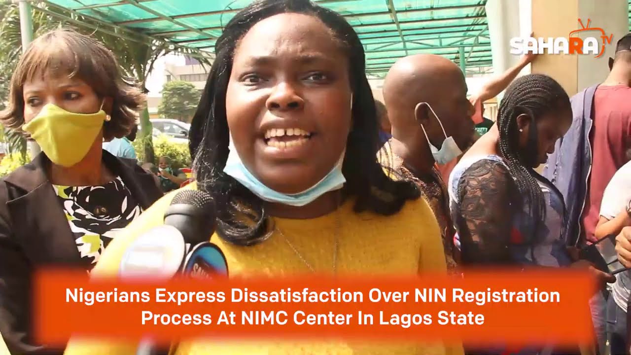 VOX POP: Nigerians Express Dissatisfaction Over NIN Registration Process At NIMC Centre In Lagos