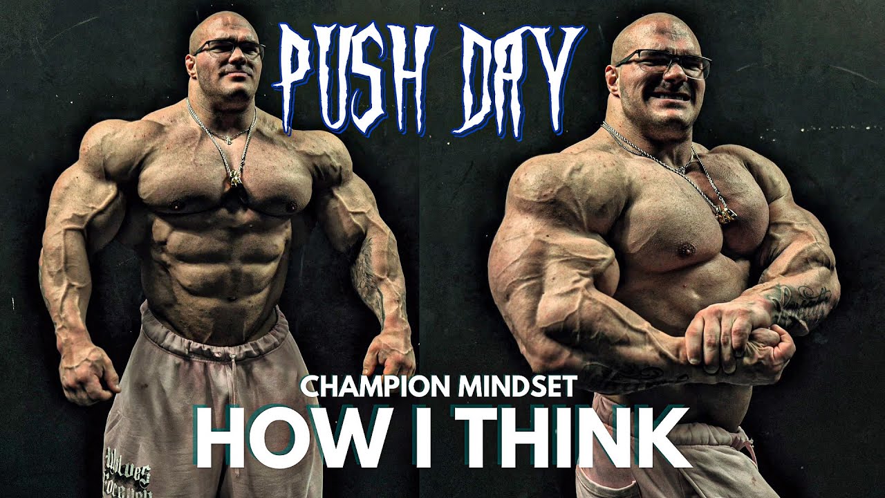 Champion Mindset | Push Day Full Workout | Chest Delt Tri | Posing | Nick Walker