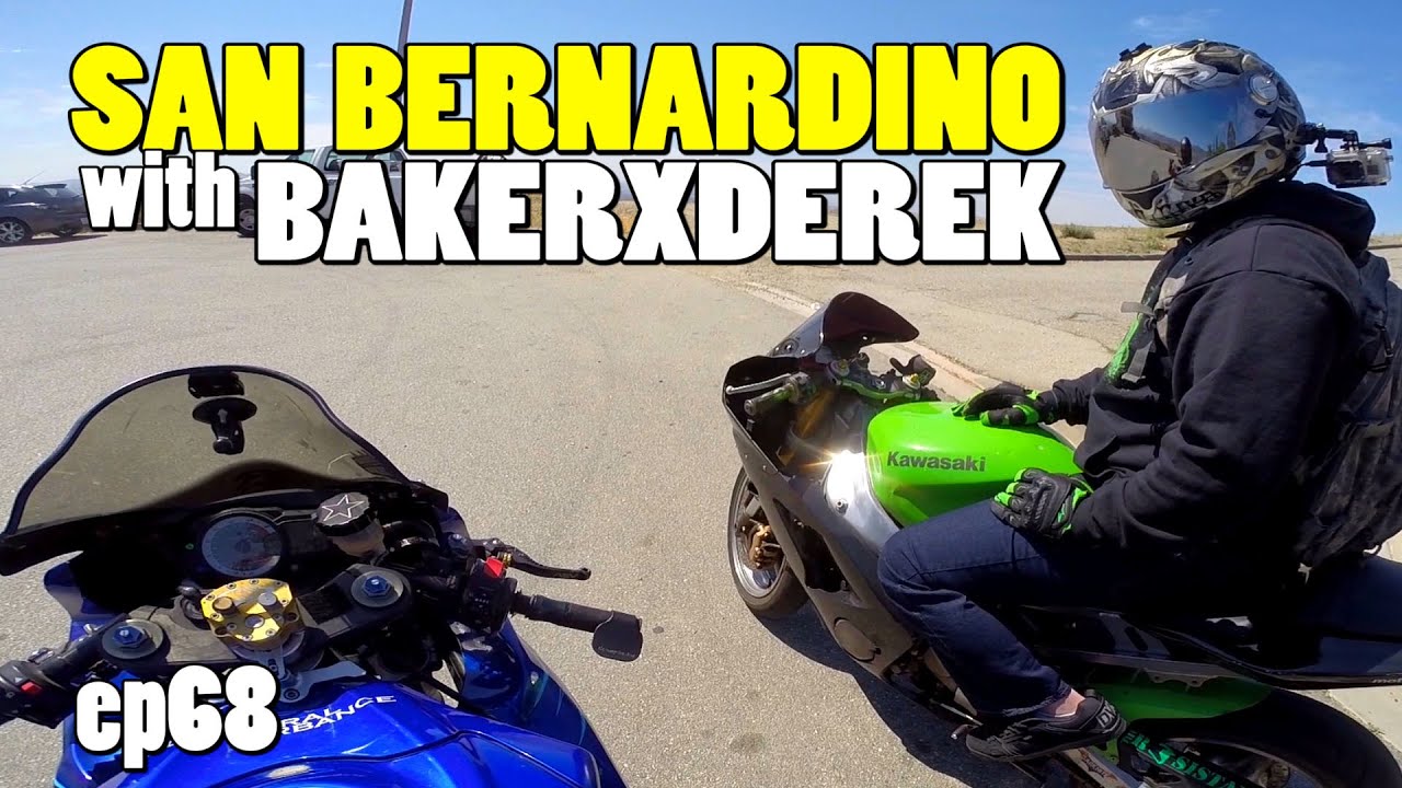 San Bernardino with BakerXderek - Southern California Motovlog