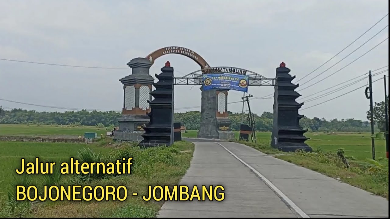 Jalur alternatif BOJONEGORO JOMBANG - Lewat sukorame