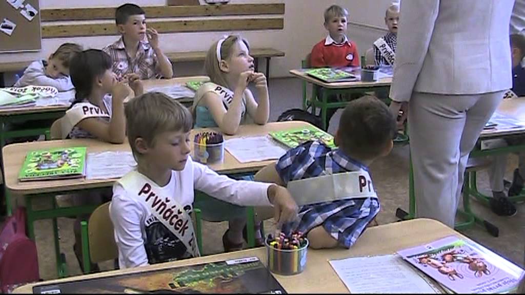 První den prvňáků v Nasavrcké škole  2.9.2013