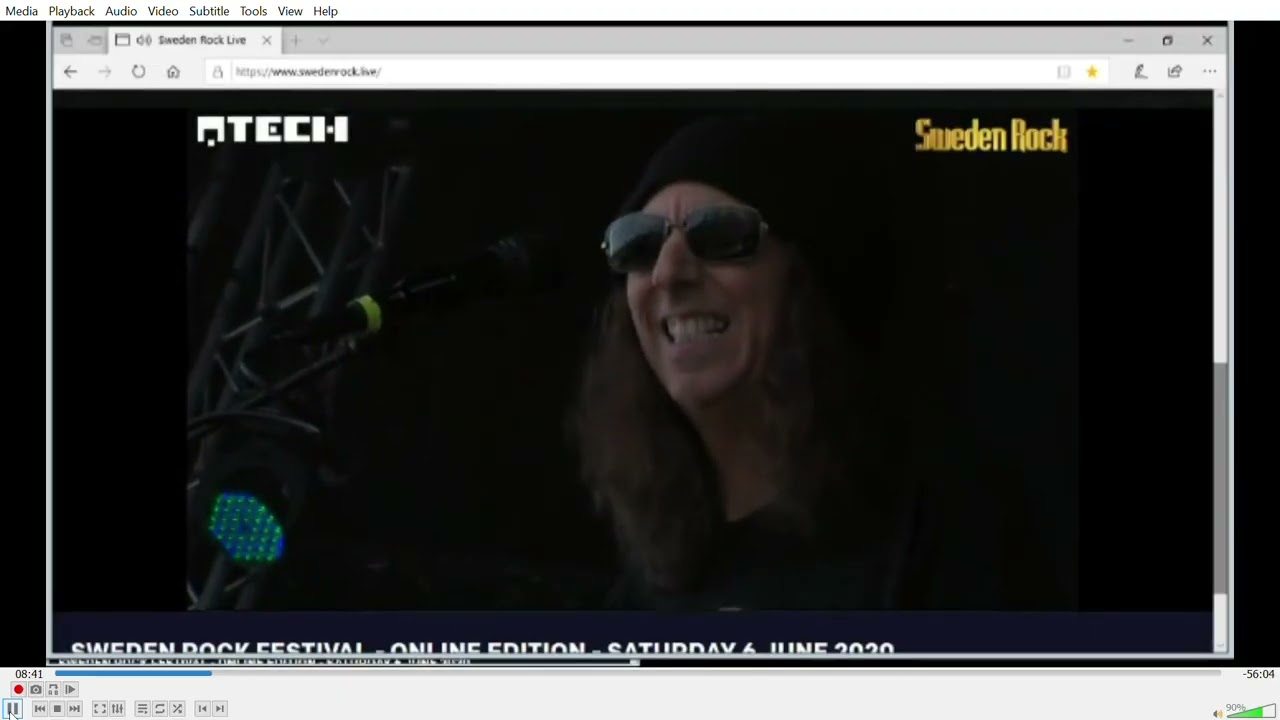 Kings X Sweden Rock 09 June 2017