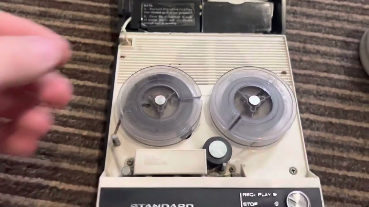 Standard &ldquo;Tiny Pal&rdquo; Mini Reel to Reel Tape Recorder