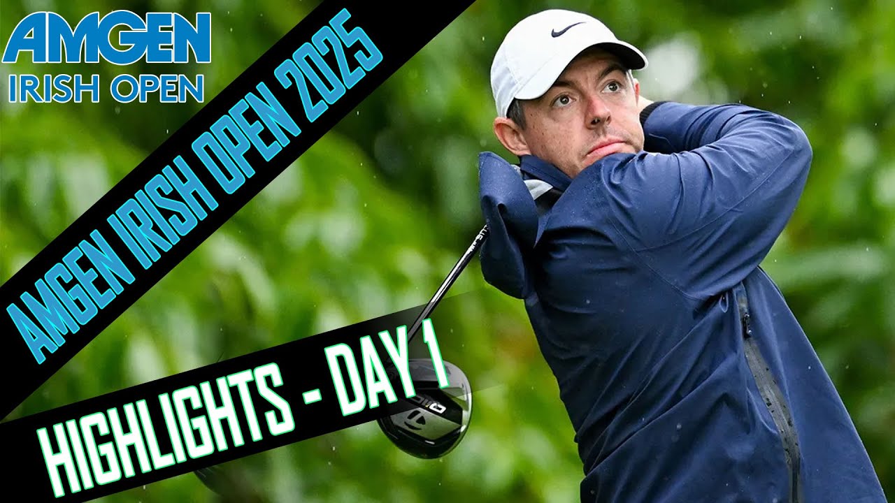 Rory McIlroy Highlights 1st Round | Irish Open 2025