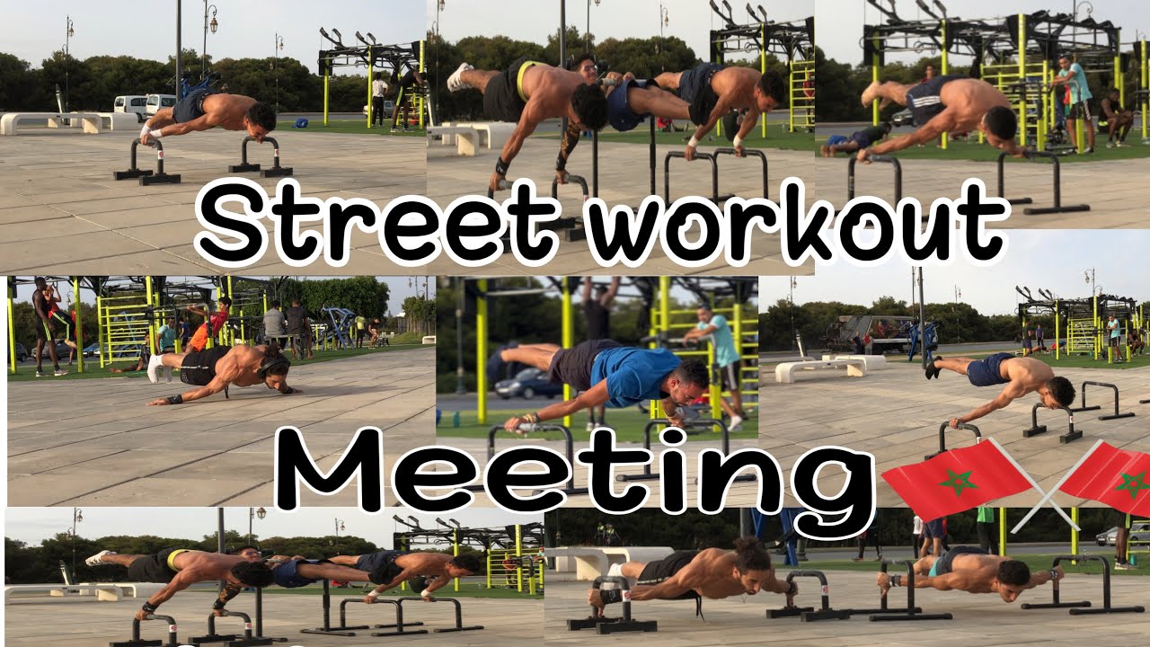 Biggest Street Workout Meeting in Morocco🇲🇦وحوش رياضة ستريت ورك اوت المغرب