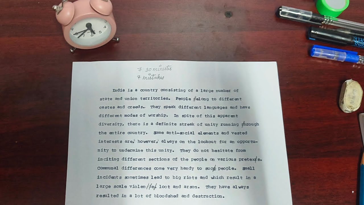 ENGLISH Typewriting..❤️