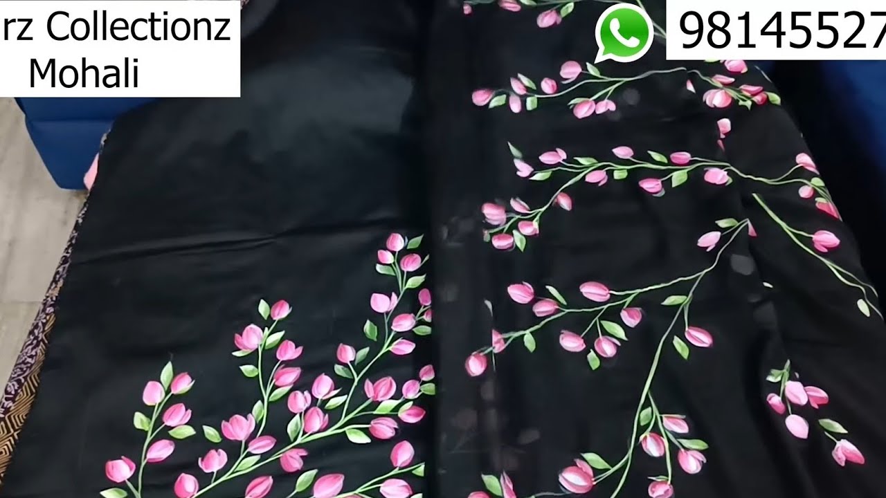 New Pure Cotton Hand Painted Suits