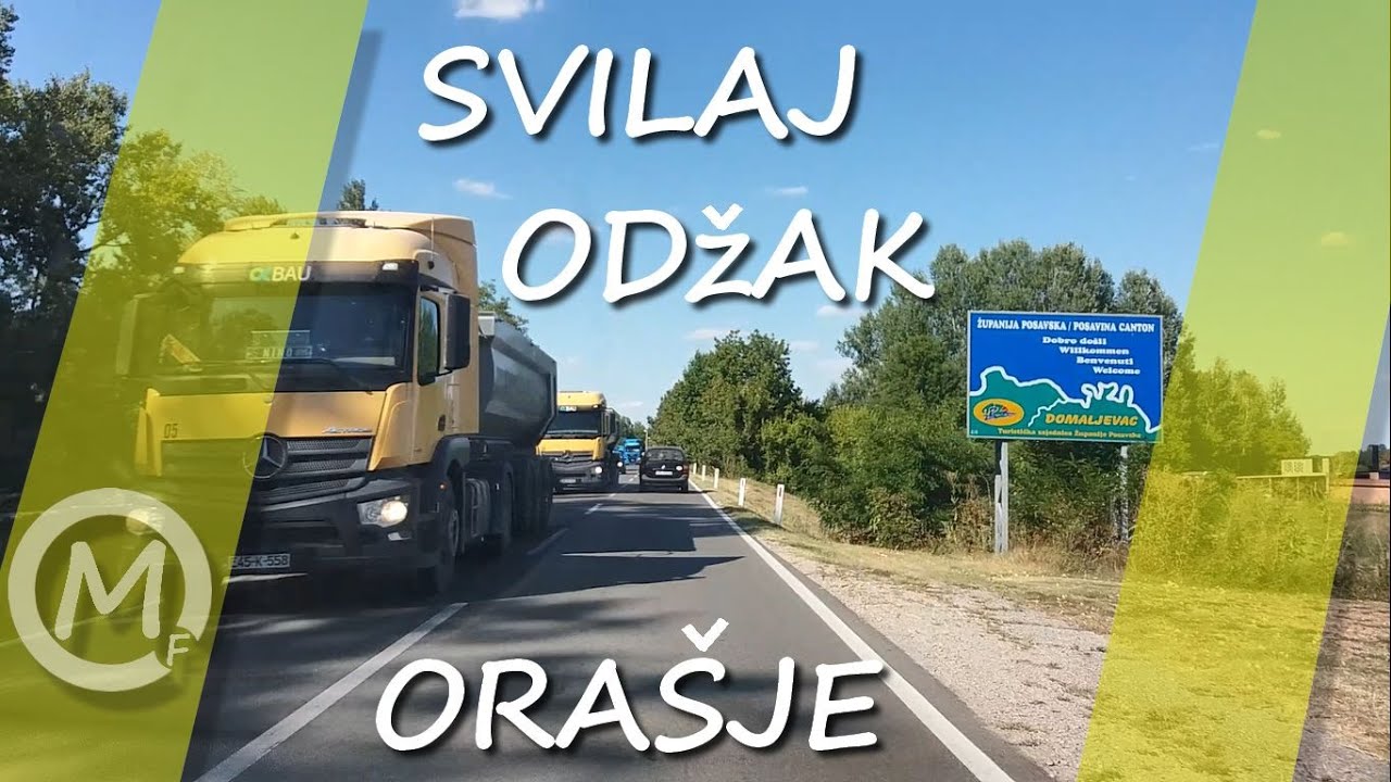 Svilaj - Odžak - Orašje - Gradačac || Time lapse (Autoput)