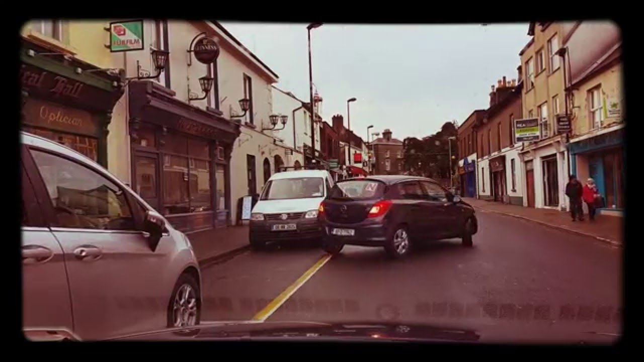 Drive trough Wicklow Town