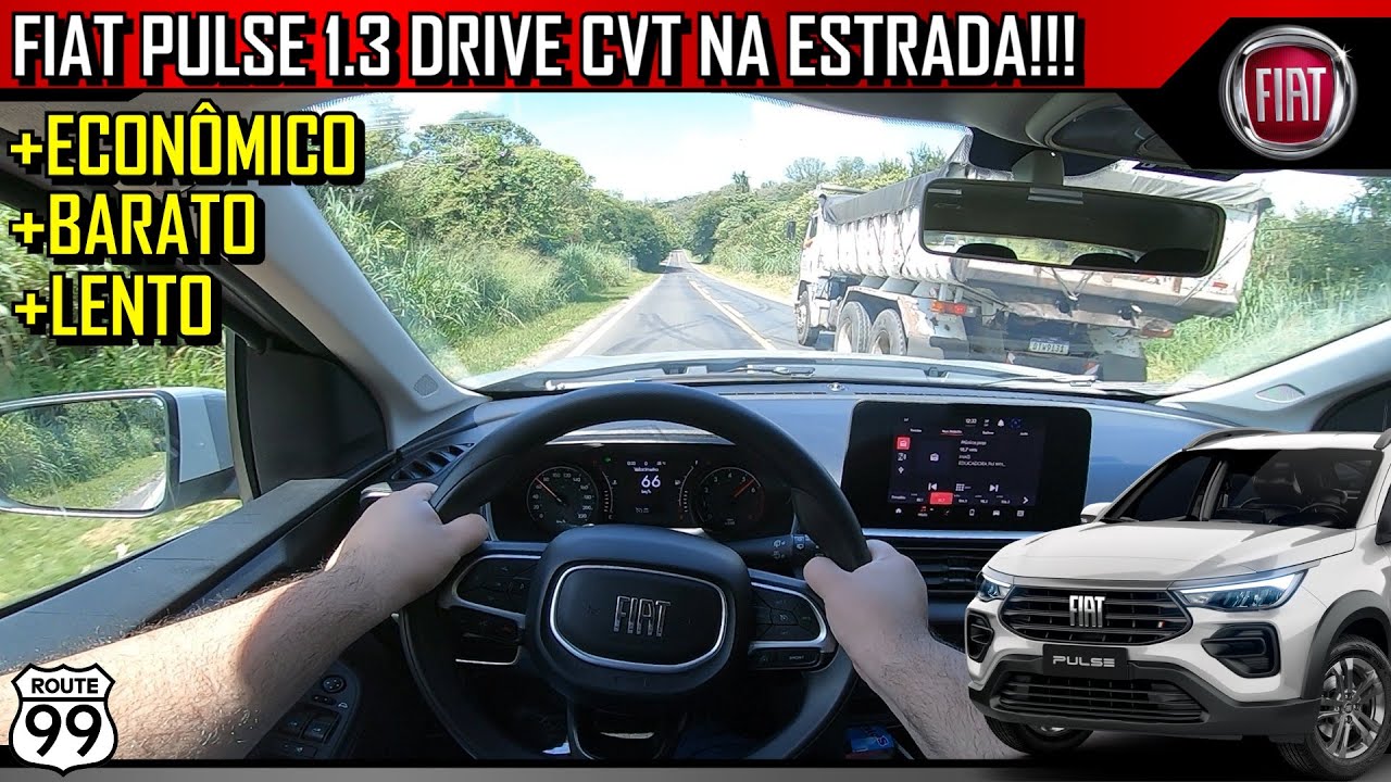 COMO É NA ESTRADA O FIAT PULSE 1.3 CVT? VAMOS TE MOSTRAR!!! | CANAL ROUTE 99