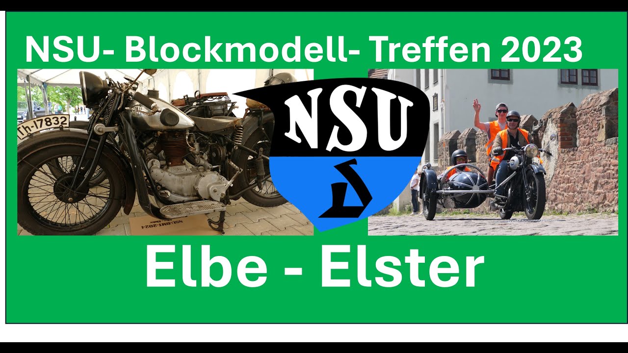 NSU Blockmodell Treffen Elbe Elster 2024