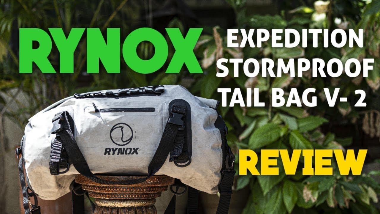 RYNOX | EXPEDITION STORMPROOF TAILBAG VERSION 2  | REVIEW | INTERCEPTOR 650 | ROYAL ENFIELD