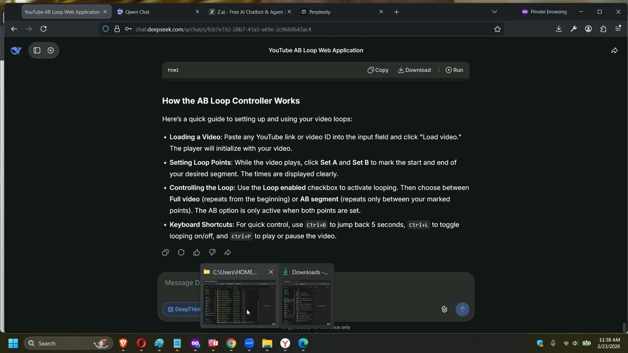30 apps in15 days Day 14 Build 2   Video Loop Tool