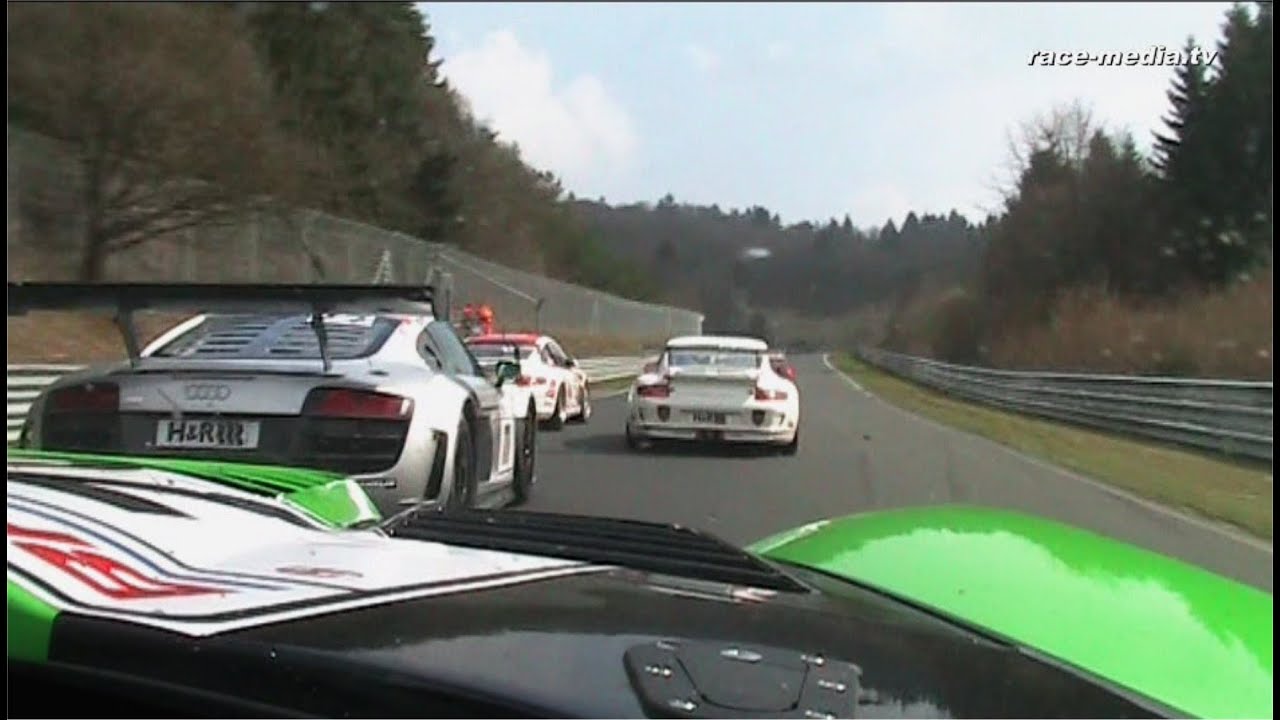Dodge Viper GT Racecar NLS VLN 1. Lauf 2009 Nürburgring Nordschleife race-media.tv Onboard Classix