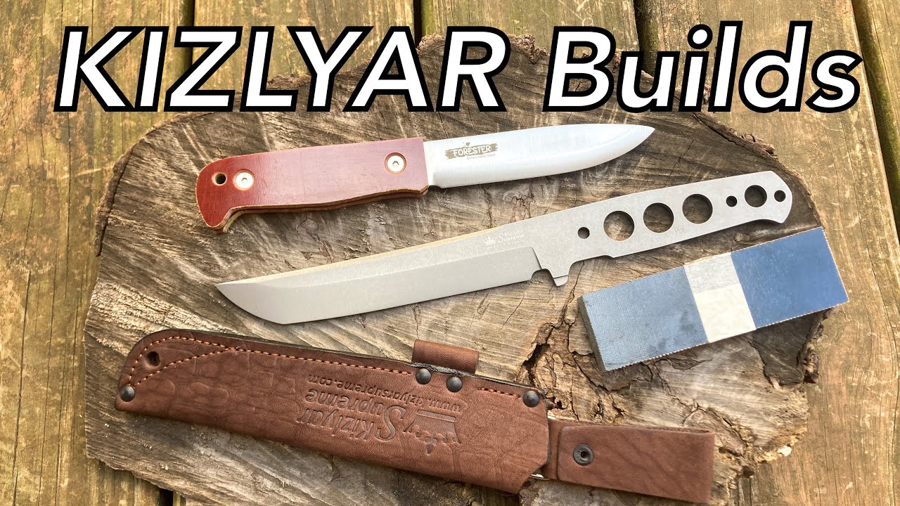Kizlyar Supreme Forester and Senpai Blade Blanks