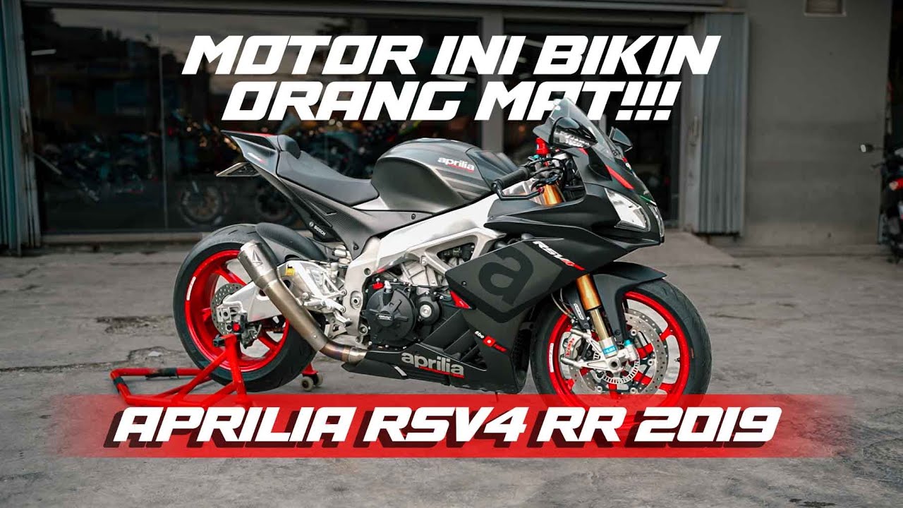NGERINYA BENERAN!! 😰😰| FULL REVIEW APRILIA RSV4 RR 2019