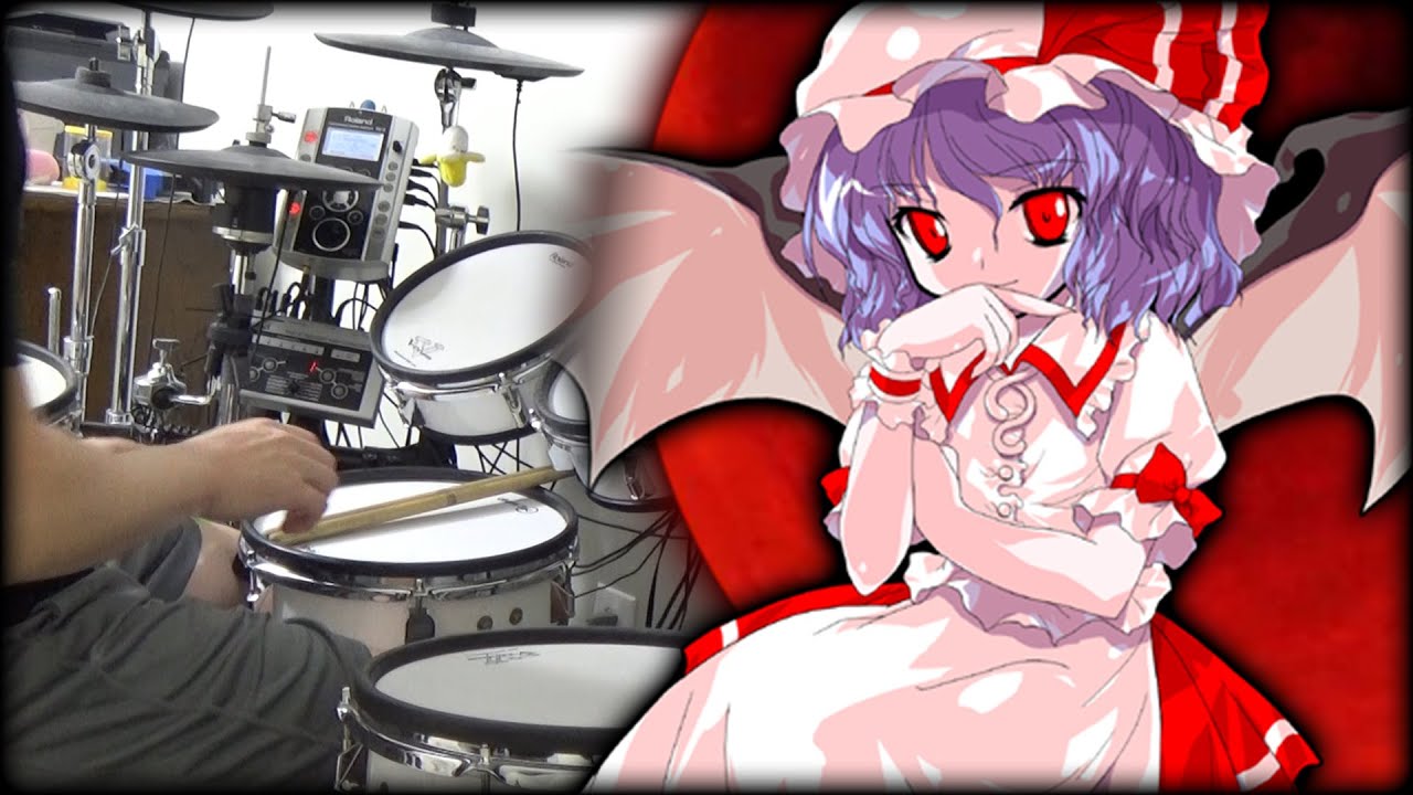 【東方6 EoSD OST】 Septette for the Dead Princess 【Drum Cover】