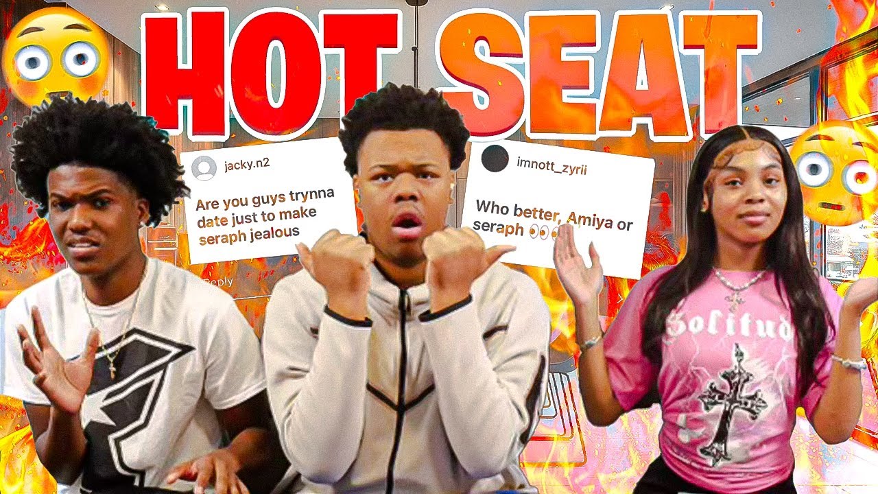 I PUT ROMAN & AMIYA IN A HOTSEAT🔥‼️ *HE WANTED TO MAKE SERAPH JEALOUS*🤬