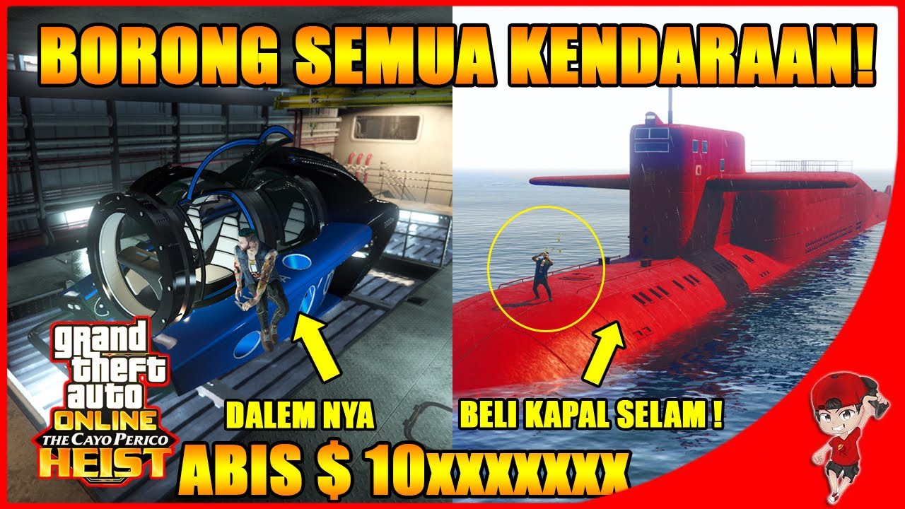 AKHIRNYA ADA UPDATE BESAR ! GAS BORONG SEMUA ! - GTA 5 Online The Cayo Perico Heist