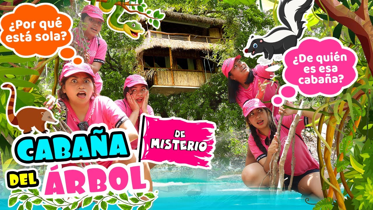 02- 🏡ENCONTRAMOS UNA CABAÑA DEL ÁRBOL en LA SELVA 🌳 SE ROBAN NUESTRA COMIDA🦨 🦝|VERANO DE MISTERIO