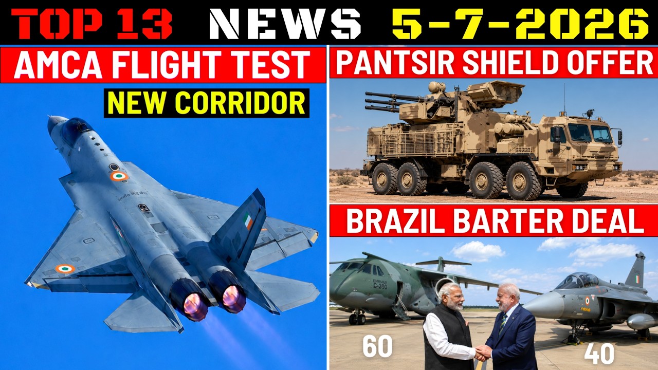 Новости оборонного сектора Индии: летные испытания AMCA, заказ Бразилии на 40 Tejas, предложение ...