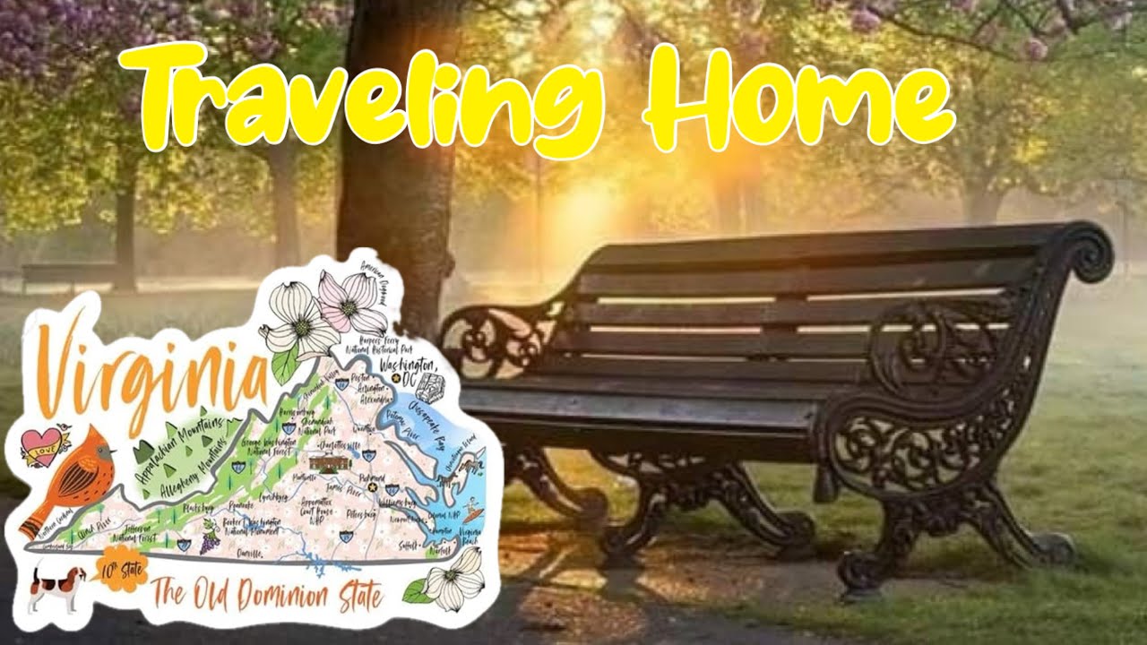Trip home from Virginia ￼| Touring Mountains | Sylvia & Taavi Having Dinner with Virginia Family