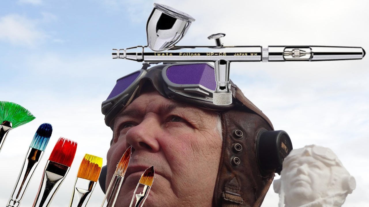 RC Pilot Painting Tutorial - Paintbrush or Airbrush