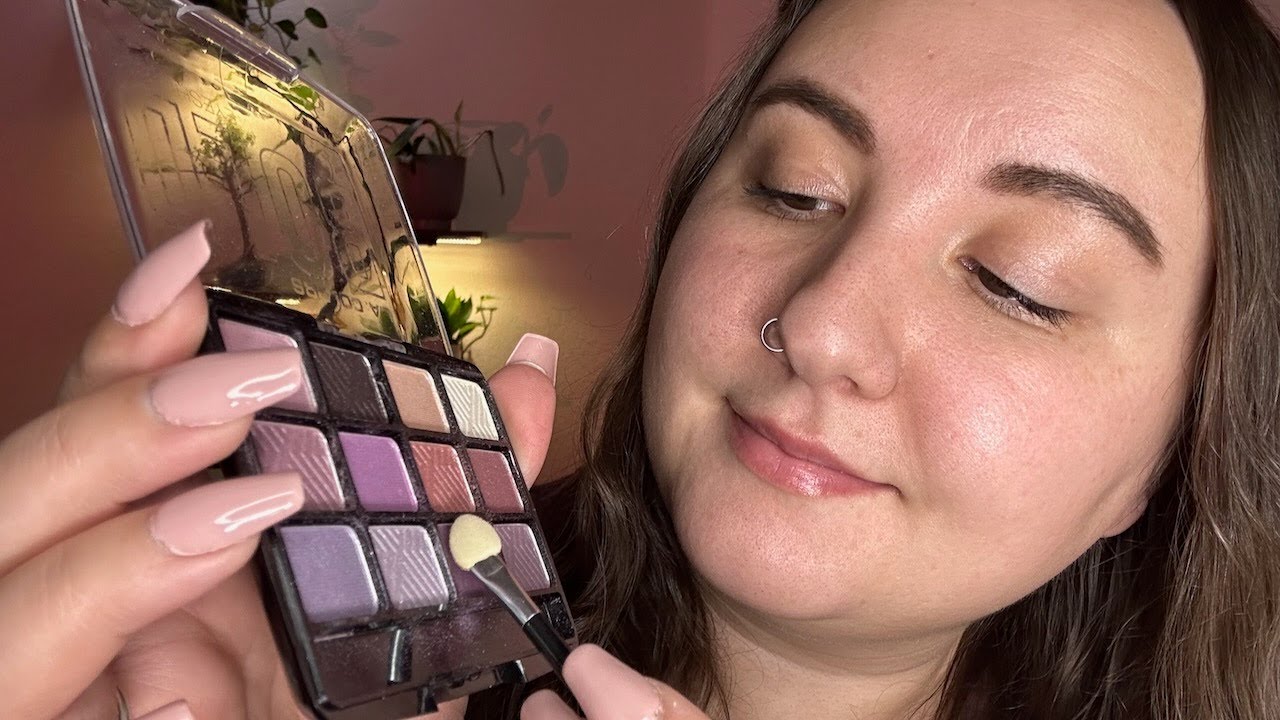 ASMR | Perfectionist Makeup | triggers: layered sounds, attention to detail, up close