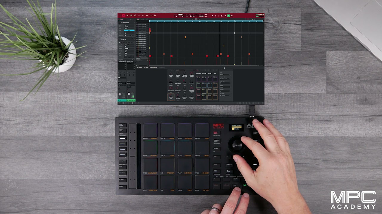 Как использовать режим песни в MPC Studio