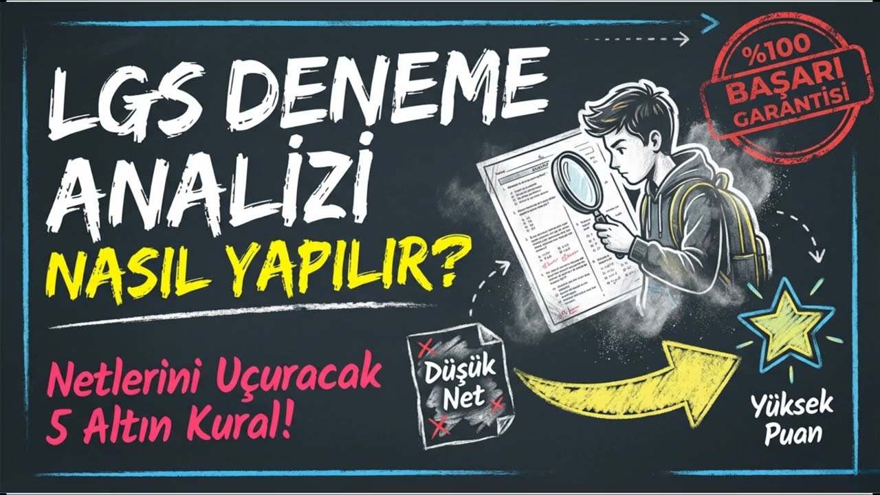 Deneme Çözüyorsun Ama Netler Artmıyor mu?