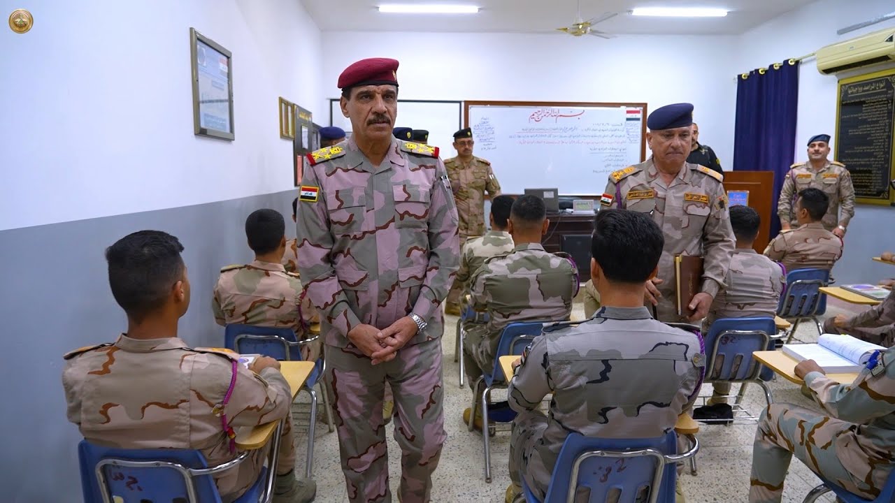 رئيس أركان الجيش يزور مديرية صنف المدفعية والوحدات المرتبطة بها