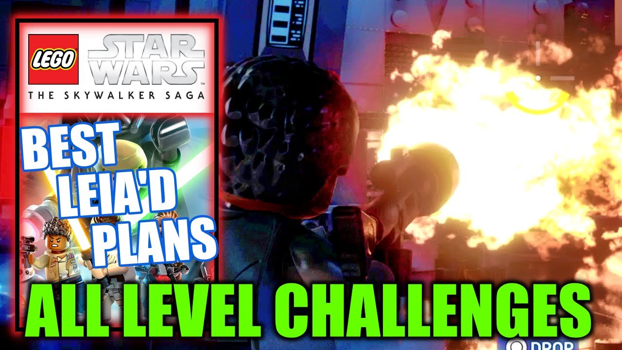 Best Leia’d Plans - Level Challenges Gameplay - Lego Star Wars The Skywalker Saga