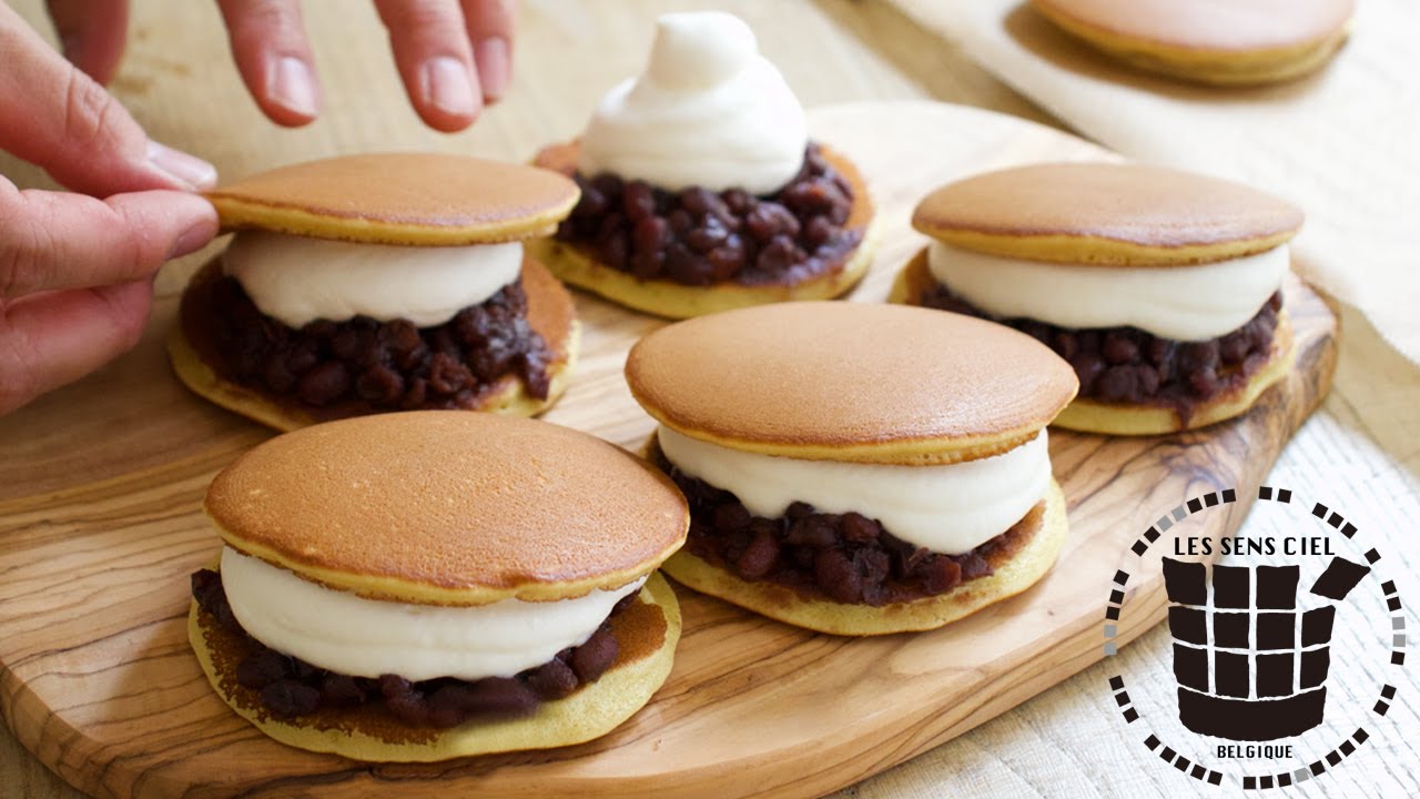 ✴︎パティシエが作る！生どら焼きの作り方✴︎✴︎How to make ” Dorayaki ”Japanese pancake with whipped cream✴︎ベルギーより#152