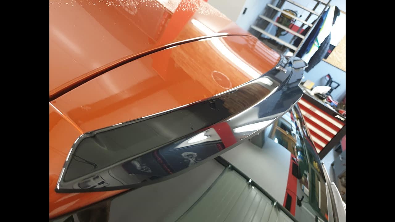 Montaż lotki - Spoiler CAP Maxton Design - Seat Leon 3 FR - by MAPET-TUNING