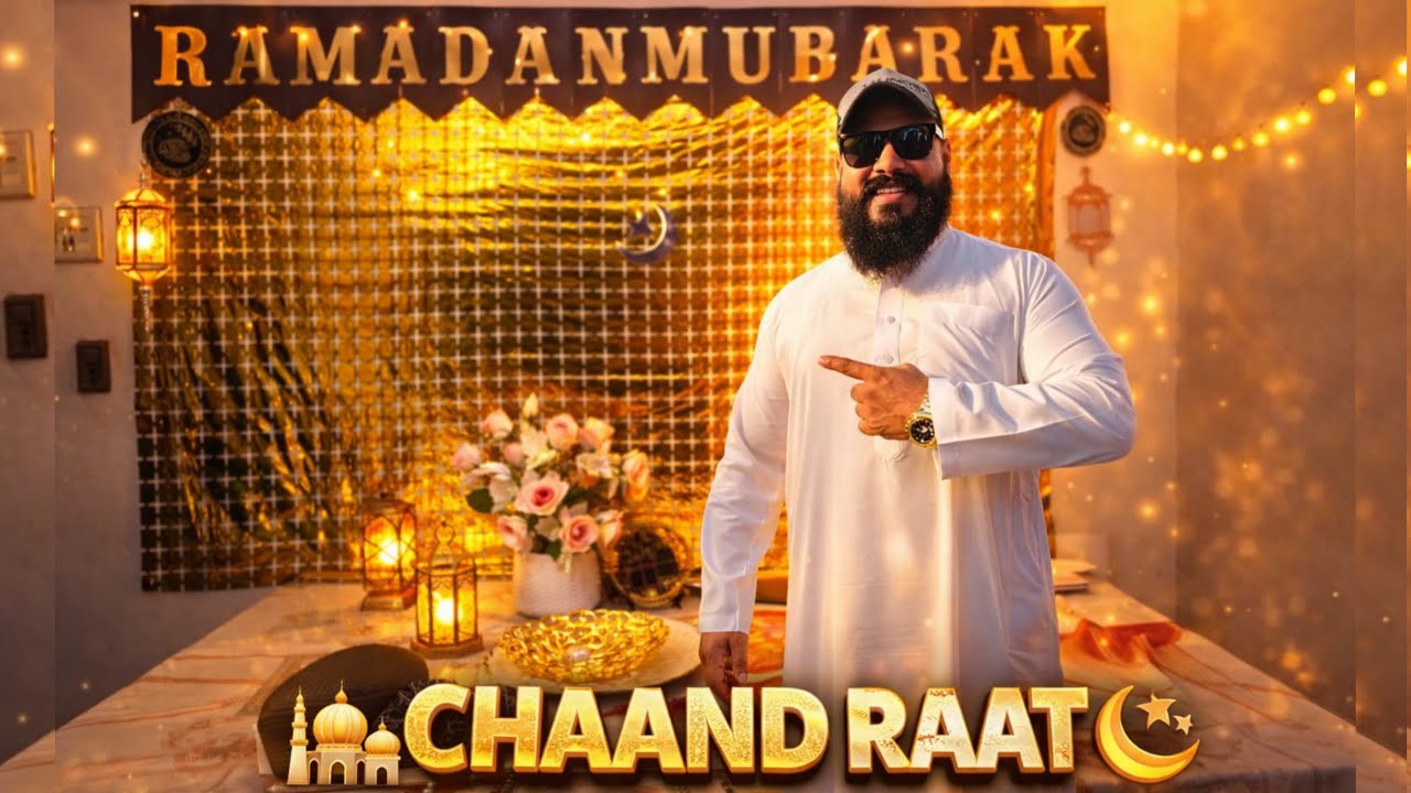 Finally Ghar Decorated Kar Diya 🤩 Ramadan Mubarak ap sub ko 🌙 