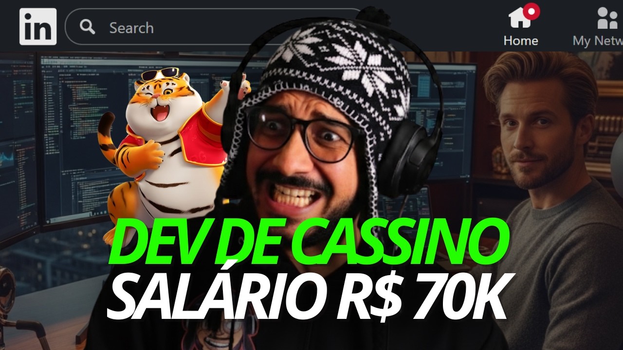 reagindo a vaga de programador de bet do linkedin