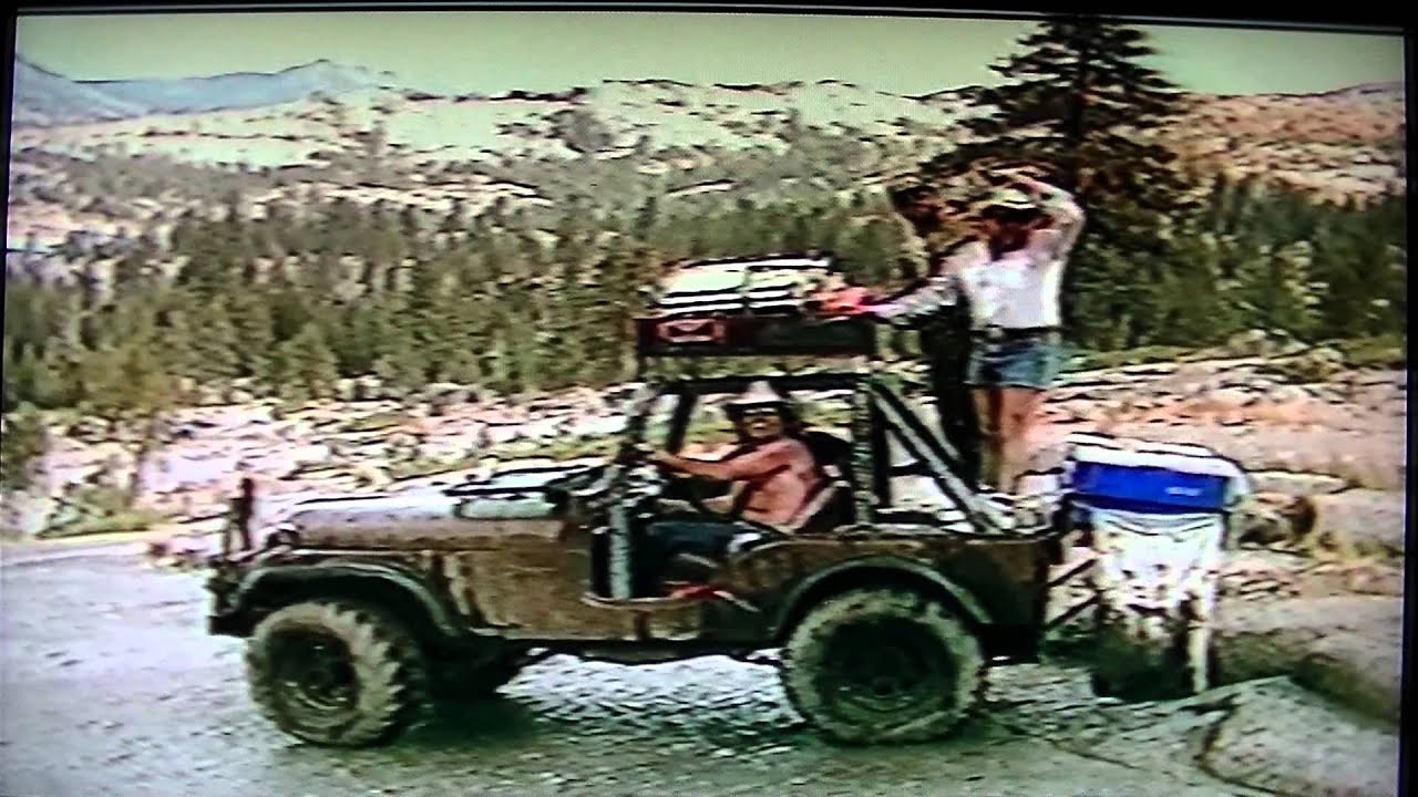 33RD Annual Jeepers Jamboree. Jeep CJ7. Hughes 500D Medevac Helicopter Rescue.