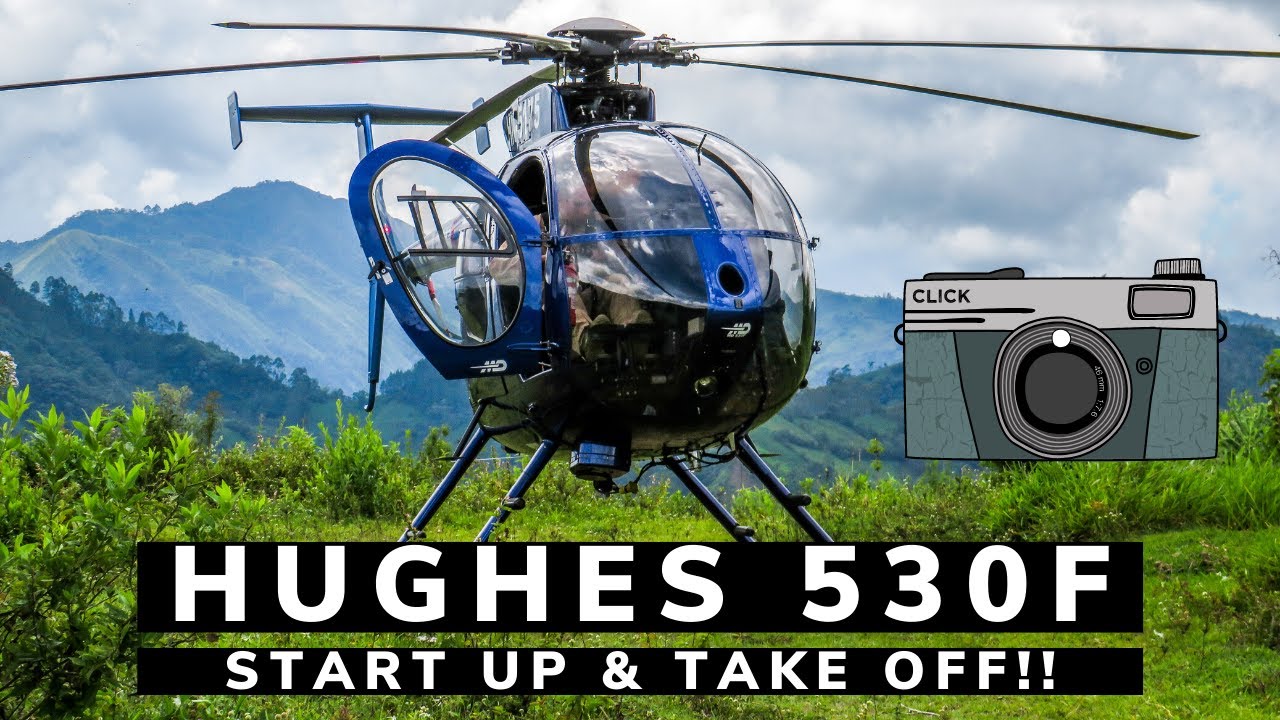 HUGHES 530F // HUGHES 369F // START UP AND TAKE OFF // SIS HELICOPTERS // EXPERIENCIA SIS