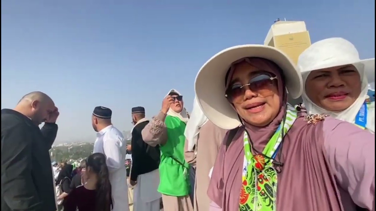 Part (5) Umrah: Di Jabal Rahmah Nabi Adam & Hawa Di Pertemukan Kembali Di Padang Arafah. MasyaAllah